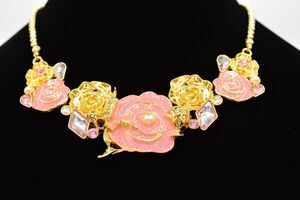Disney Store London Necklace Princess Belle Beauty And The Beast Halloween Bin1D